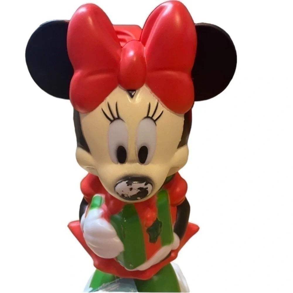 Minnie Mouse Blow Mold NEW Disney Red Black Battery Operated Christmas Decor